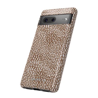 Oh Deer! in Brown- Tough Phone Case