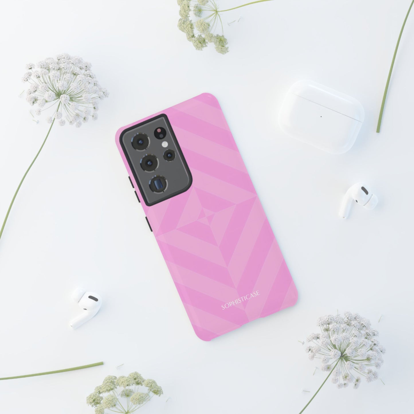 Zenergy in Pink - iPhone Case, Samsung Galaxy Case, Google Pixel Case