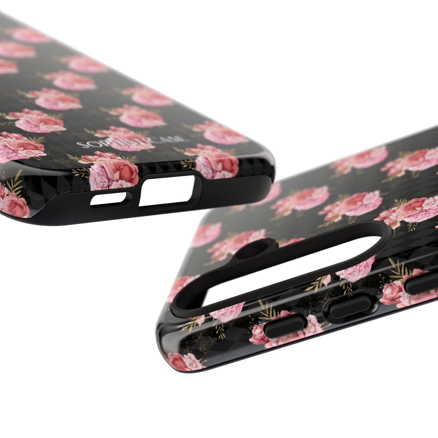 Rose Diamond Romance in Vivienne - Tough Phone Case