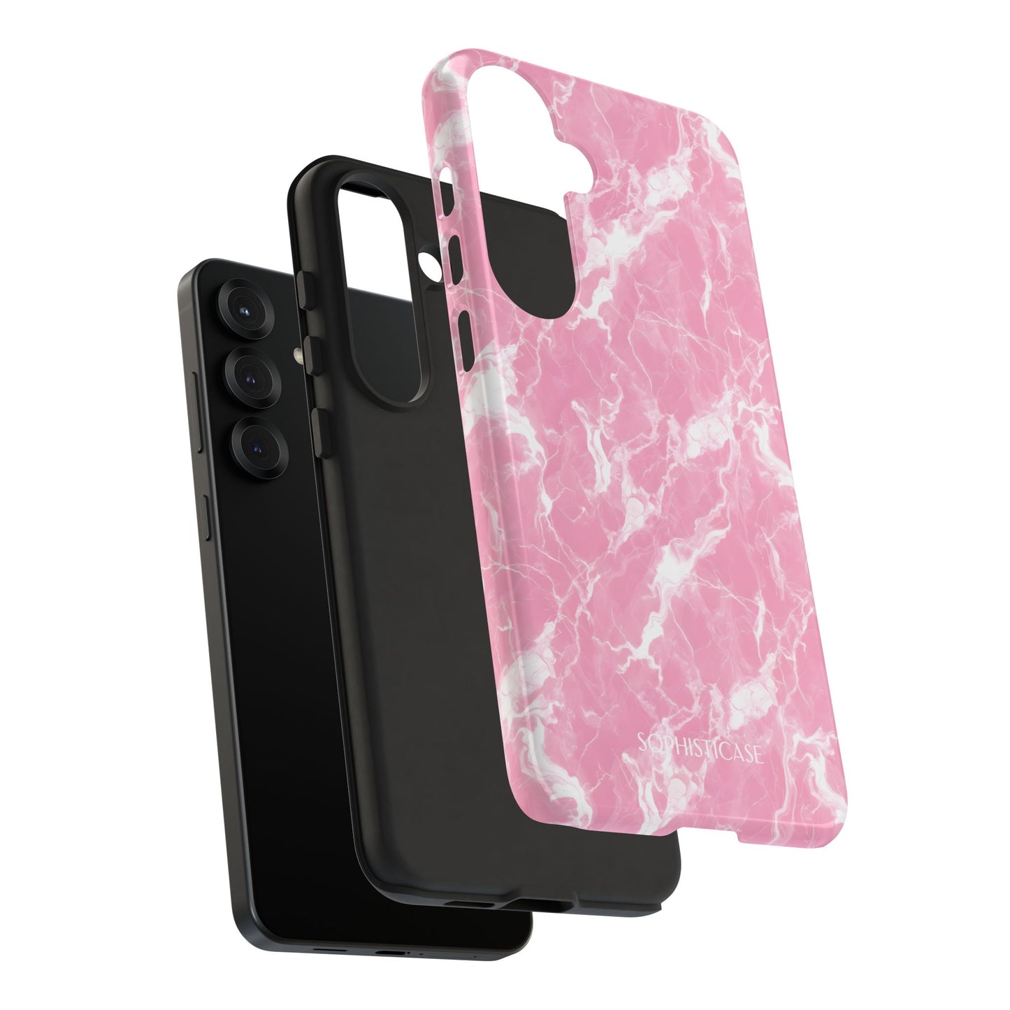 Marble Crush in Pink - Tough Phone Case