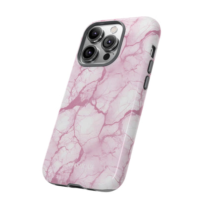 Marble Opulence in Pink - iPhone Magsafe Case
