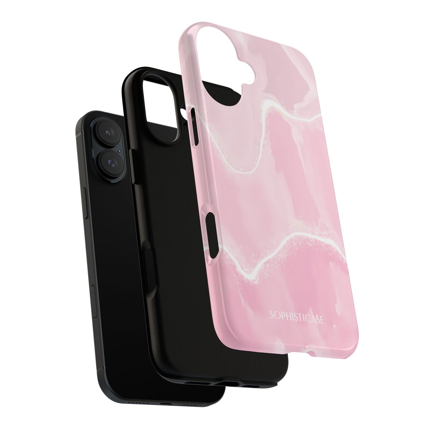 Serenity in Light Pink - iPhone Case