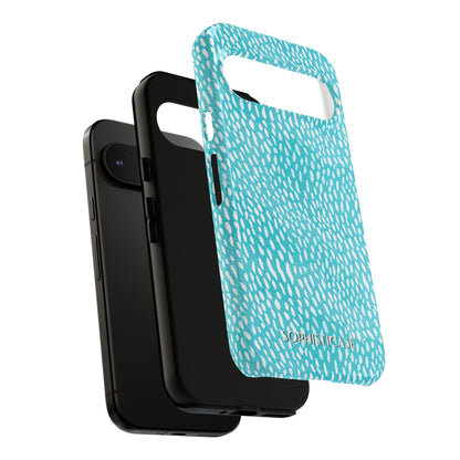 Oh Deer! in Aqua - Tough Phone Case for Google Pixel