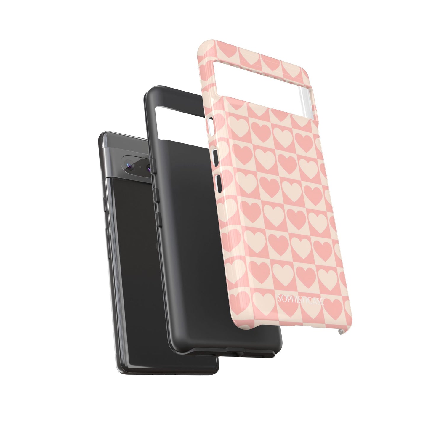 Tough Love in Pink - Tough Phone Case