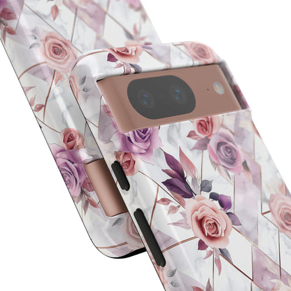 Royal Floral in Blush Manor - Tough Phone Case