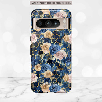 Royal Floral in Midnight Rose - Tough Phone Case