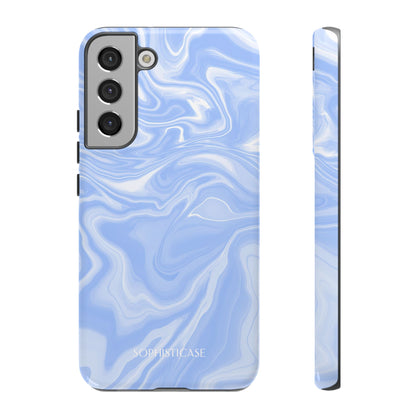 Liquid Dreams in Smoke Blue - Tough Phone Case