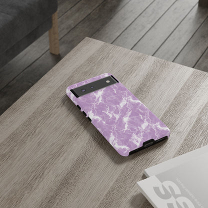 Marble Crush in Purple - Tough Phone Case