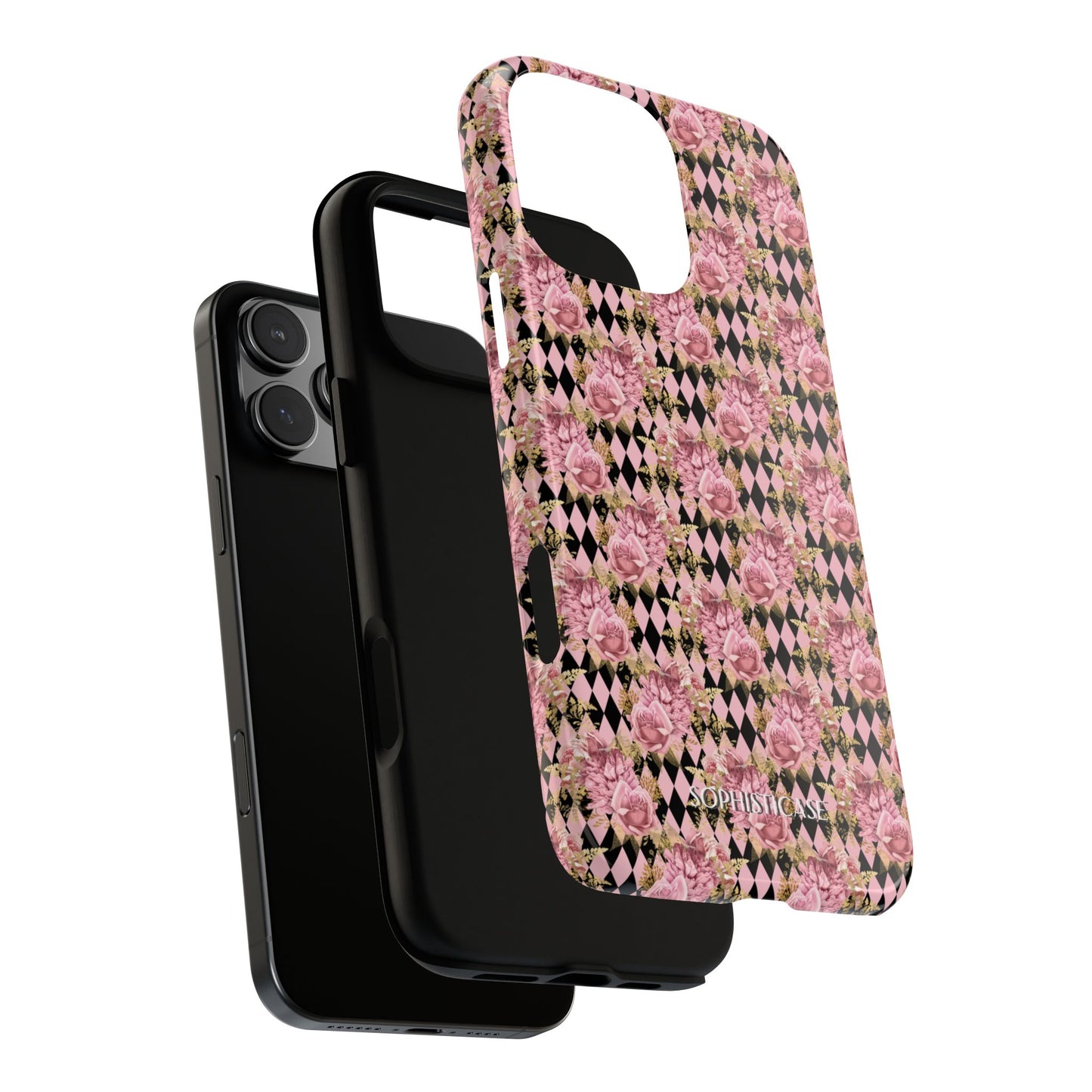 Rose Diamond Romance in Isolde - Tough Phone Case