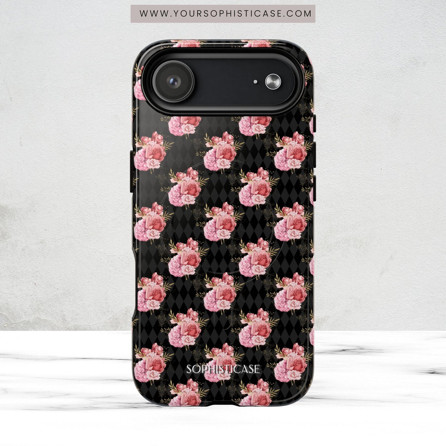 Rose Diamond Romance in Vivienne - Magsafe Case