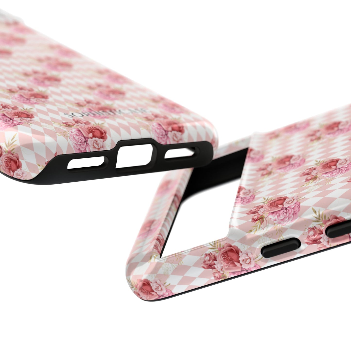 Rose Diamond Romance in Juliette - Tough Phone Case