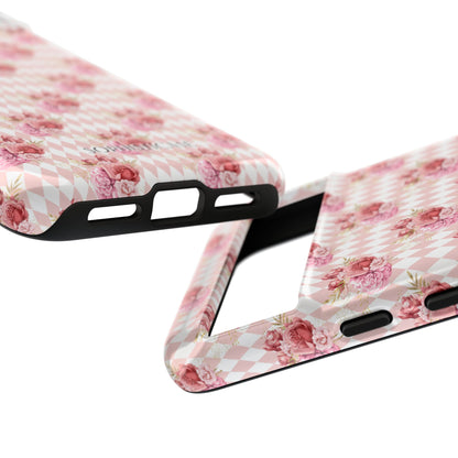 Rose Diamond Romance in Juliette - Tough Phone Case