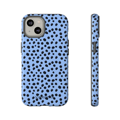 Cheetahs and Liars in Blue - iPhone Case