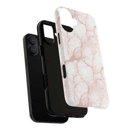 Marble Opulence in Neutral Beige - iPhone Case