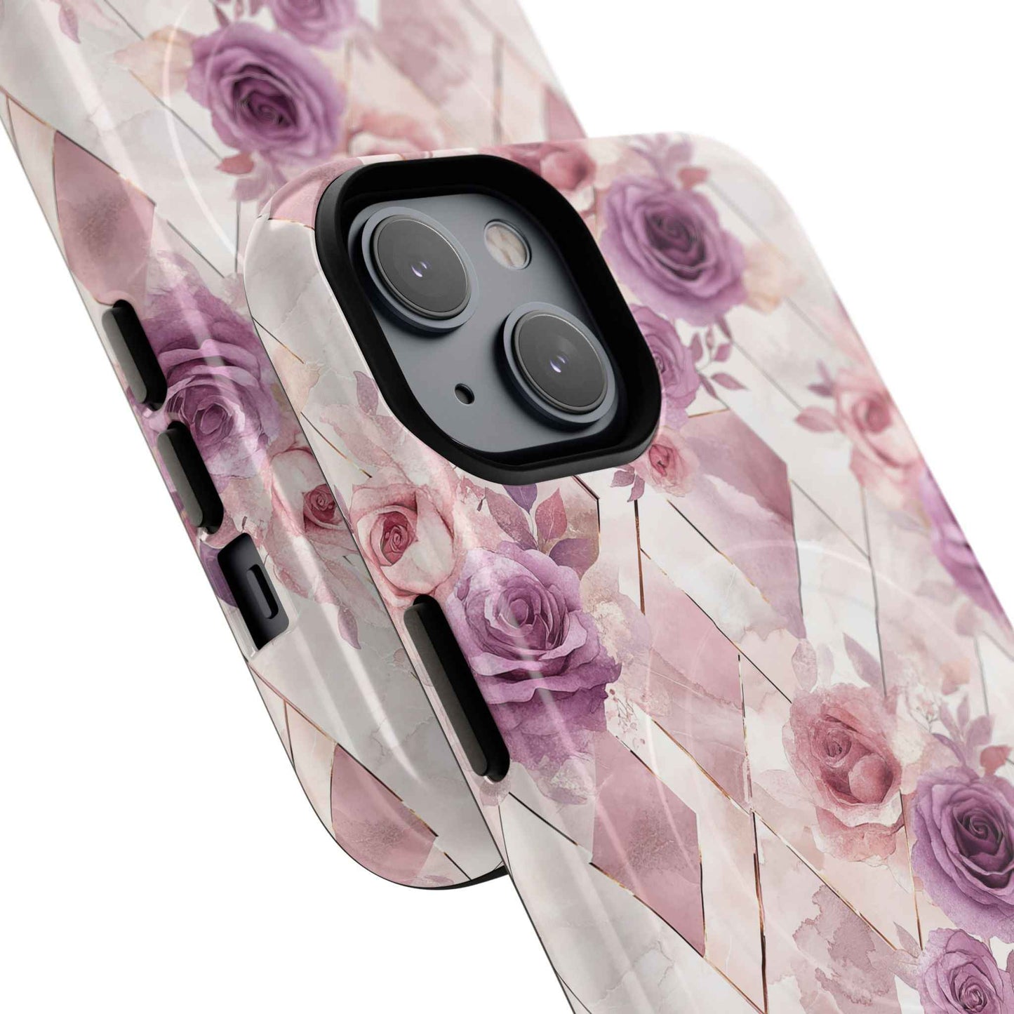Royal Floral in Mauve Rose - iPhone Magsafe Case