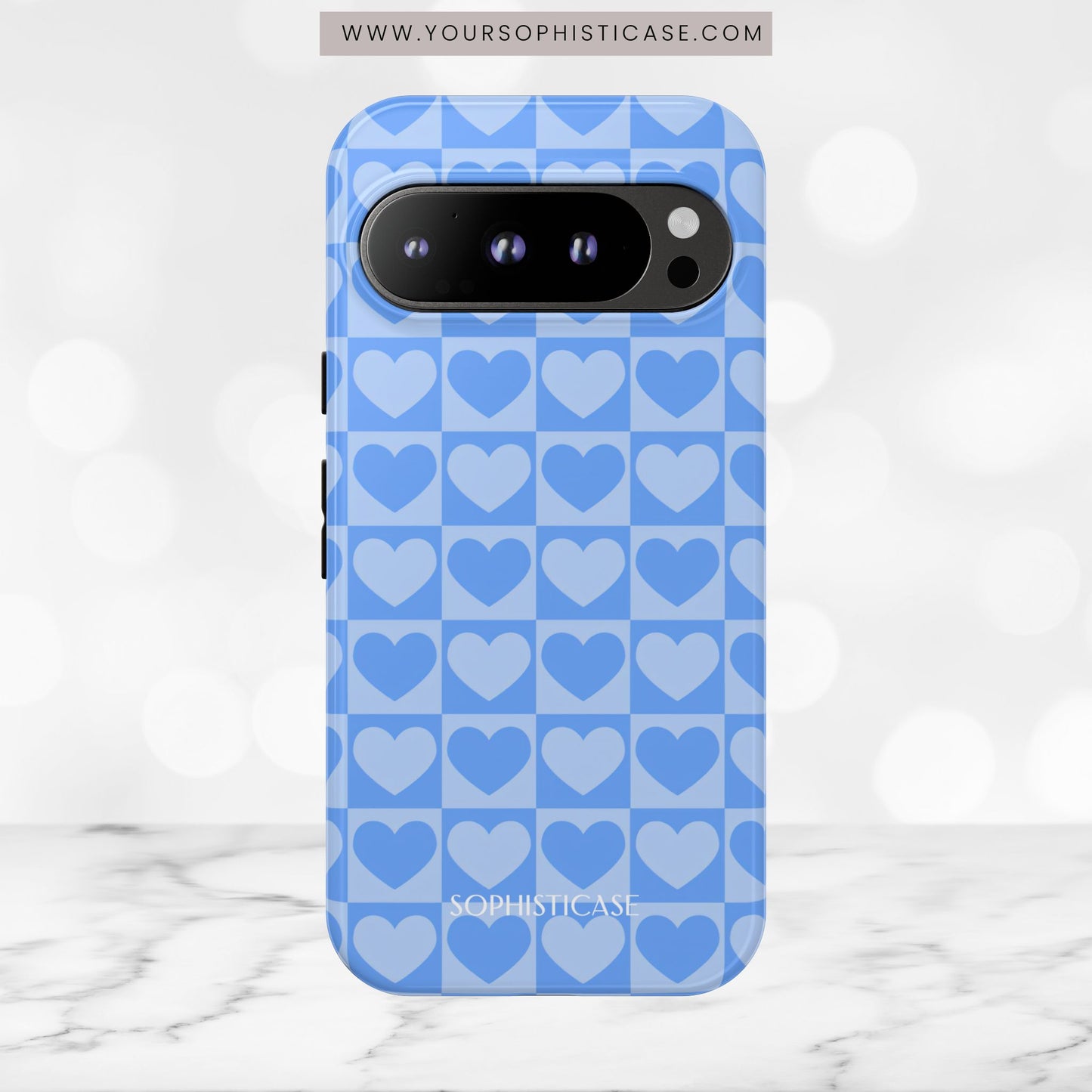 Tough Love in Blue - Tough Phone Case