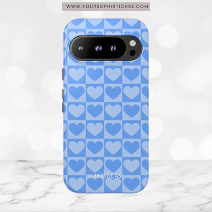 Tough Love in Blue - Tough Phone Case