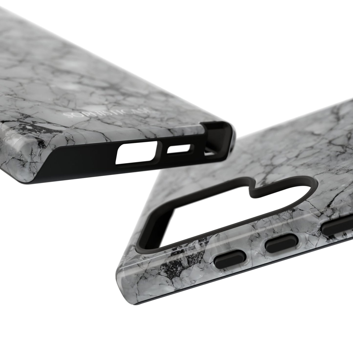 Marble Opulence in Grey - iPhone Case, Samsung Galaxy Case, Google Pixel Case