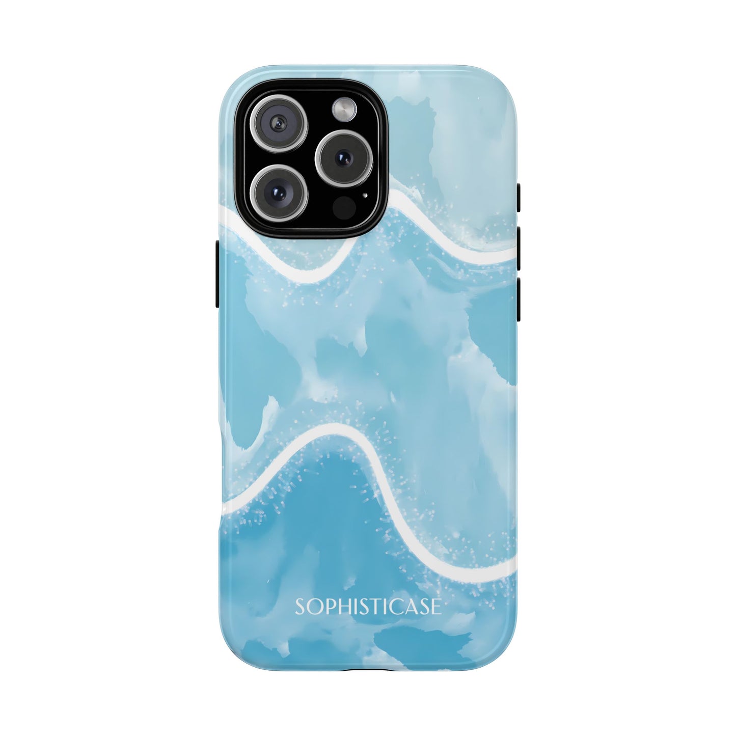 Serenity in Blue - Drop Proof Phone Case for iPhone, Samsung Galaxy and Google Pixel