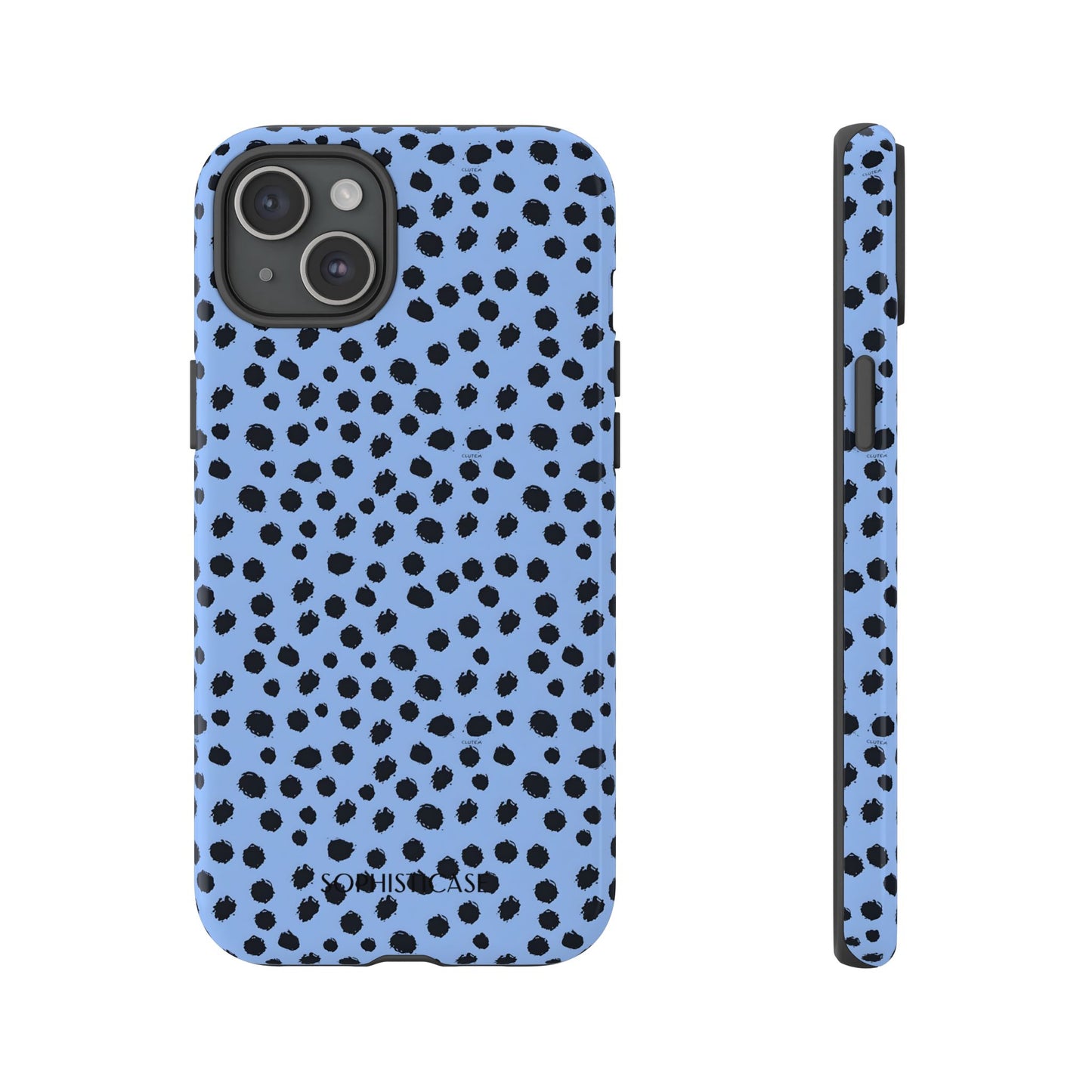 Cheetahs and Liars in Blue - iPhone Case