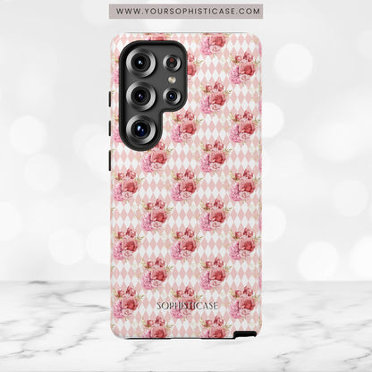 Rose Diamond Romance in Juliette - Tough Phone Case