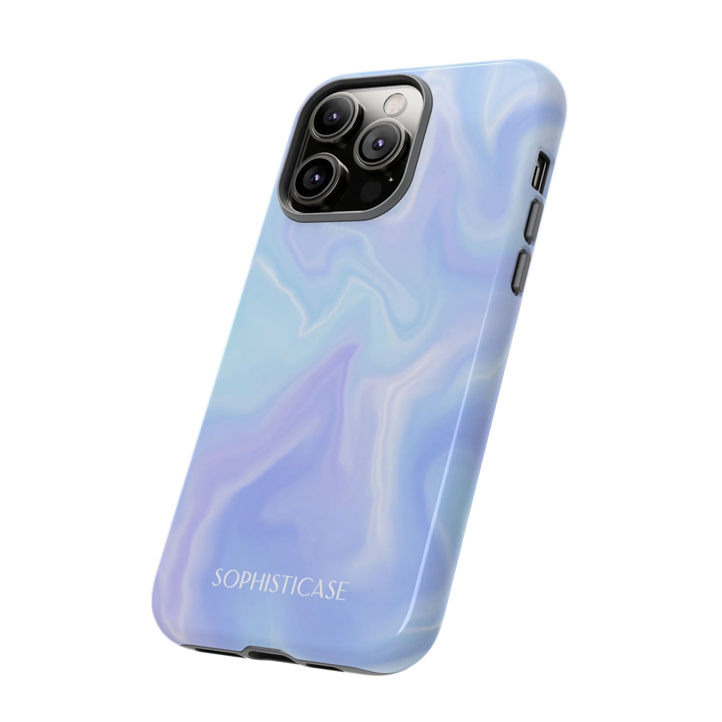 Liquid Magic in Blue Haze - iPhone Case