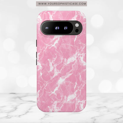 Marble Crush in Pink - Tough Phone Case
