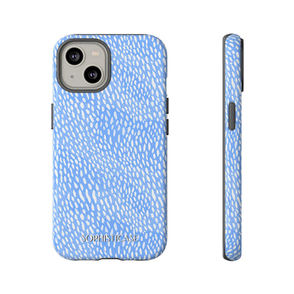 Oh Deer! in Blue - Protective Phone Case for iPhone