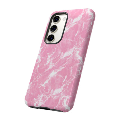 Marble Crush in Pink - Tough Phone Case