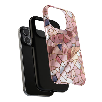 Rose' Runway in Pink Mosaic - Magsafe Case