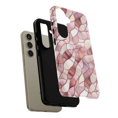 Rose' Runway in Sweet Mosaic - Tough Phone Case