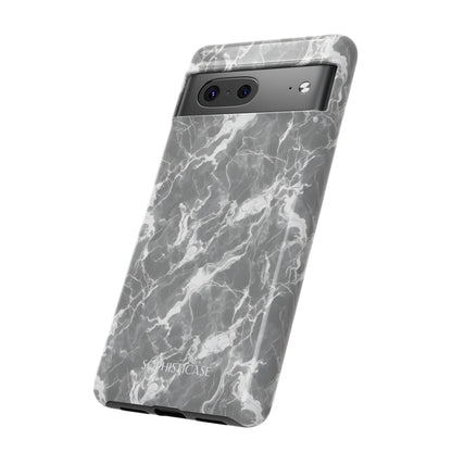 Marble Crush in Charcoal Grey - iPhone Case, Samsung Galaxy Case, Google Pixel Case