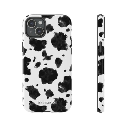 Holy Cow in Black - iPhone Case