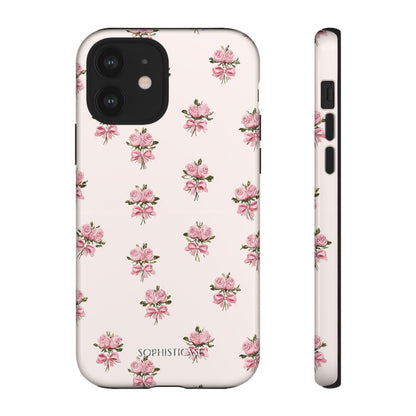 The Sweetest Thing in Coquette Rose Bouquet - iPhone Case, Samsung Galaxy Case, Google Pixel Case