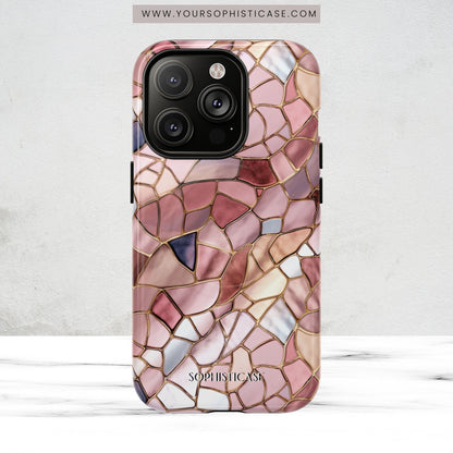 Rose' Runway in Pink Mosaic - Magsafe Case