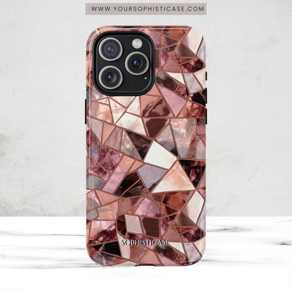 Rose' Runway in Merlot Mosaic - Magsafe Case