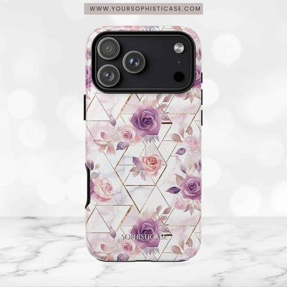 Royal Floral in Rose Royale - Tough Phone Case