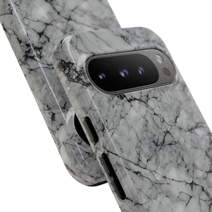 Marble Opulence in Grey - iPhone Case, Samsung Galaxy Case, Google Pixel Case