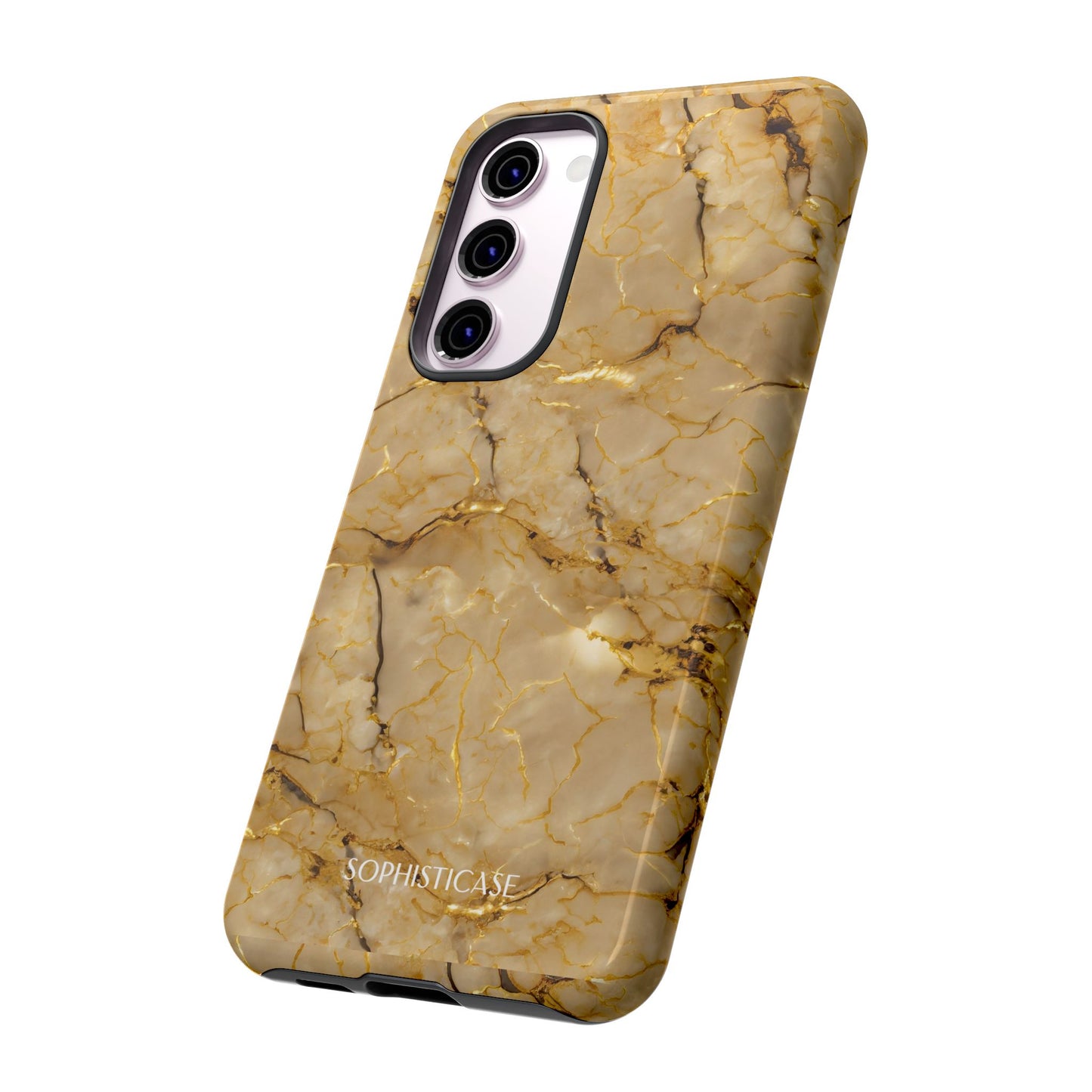 Marble Opulence in Gold - iPhone Case, Samsung Galaxy Case, Google Pixel Case