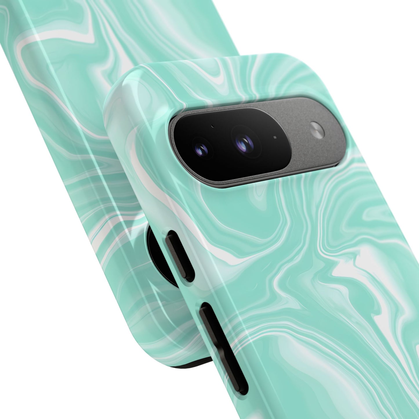Liquid Dreams in Green - Tough Phone Case