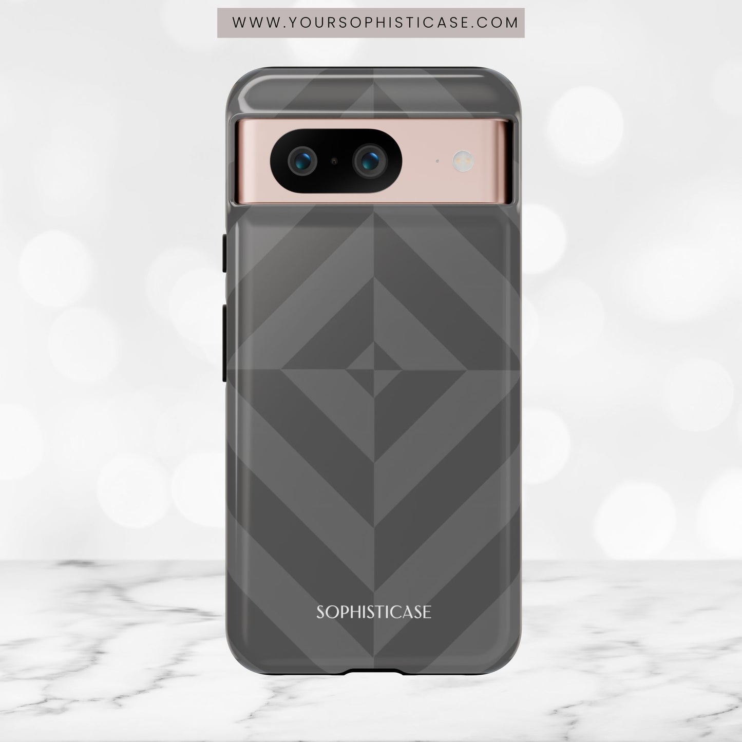 Zenergy in Charcoal Grey - iPhone Case, Samsung Galaxy Case, Google Pixel Case