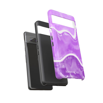 Serenity in Deep Purple - Drop Proof Phone Case for Google Pixel