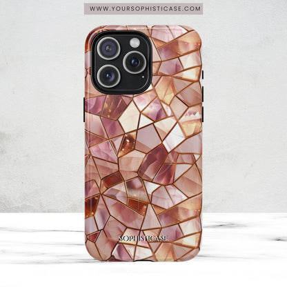Rose' Runway in Champagne Mosaic - Magsafe Case