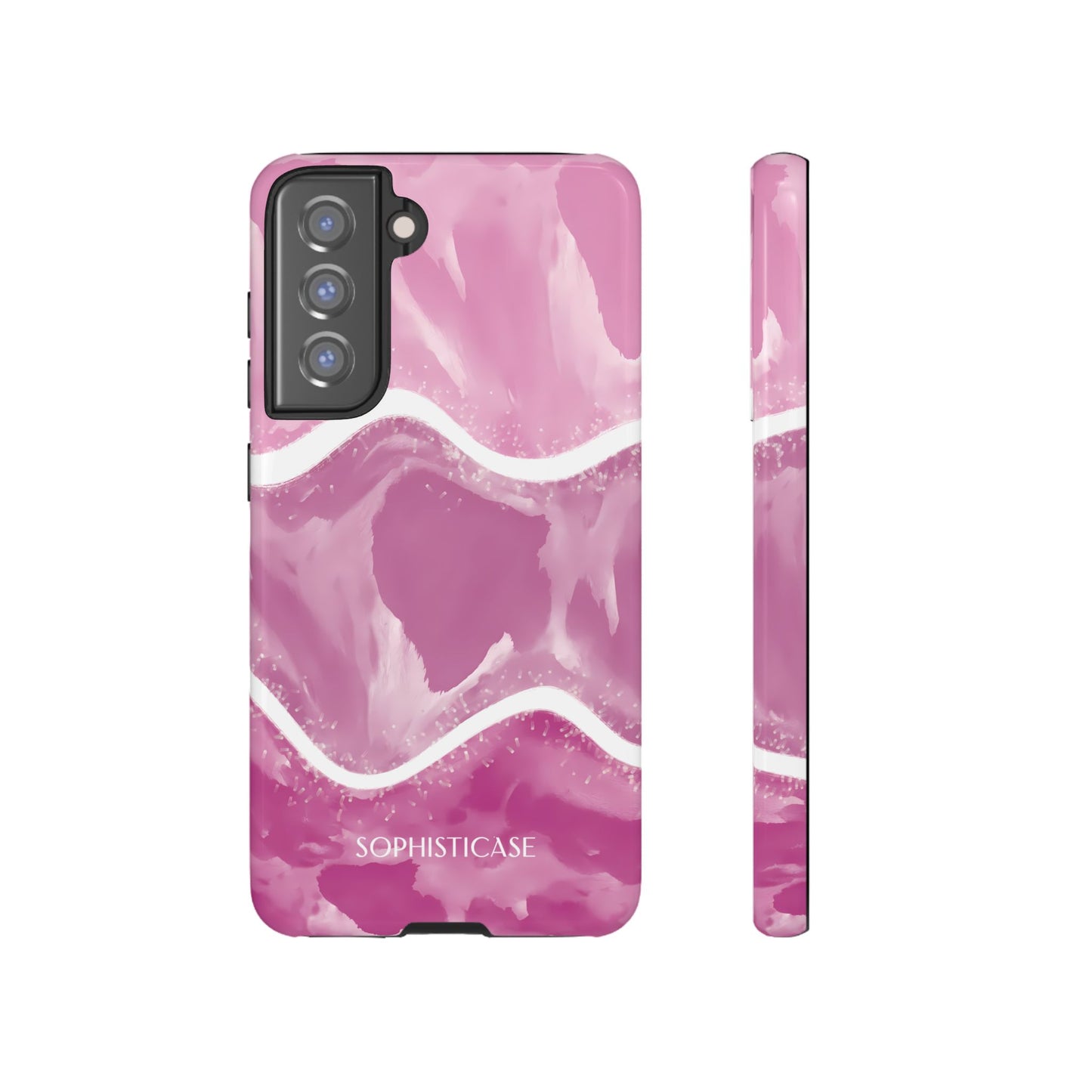 Tough Case - Serenity in Plum Purple