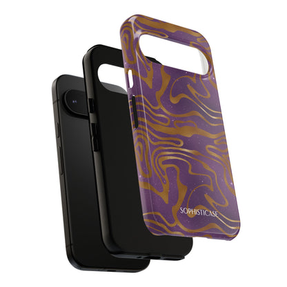 Cosmic Zebra in Purple - iPhone Case, Samsung Galaxy Case, Google Pixel Case