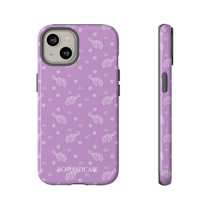 Turtle Island in Purple - Drop Proof iPhone Case