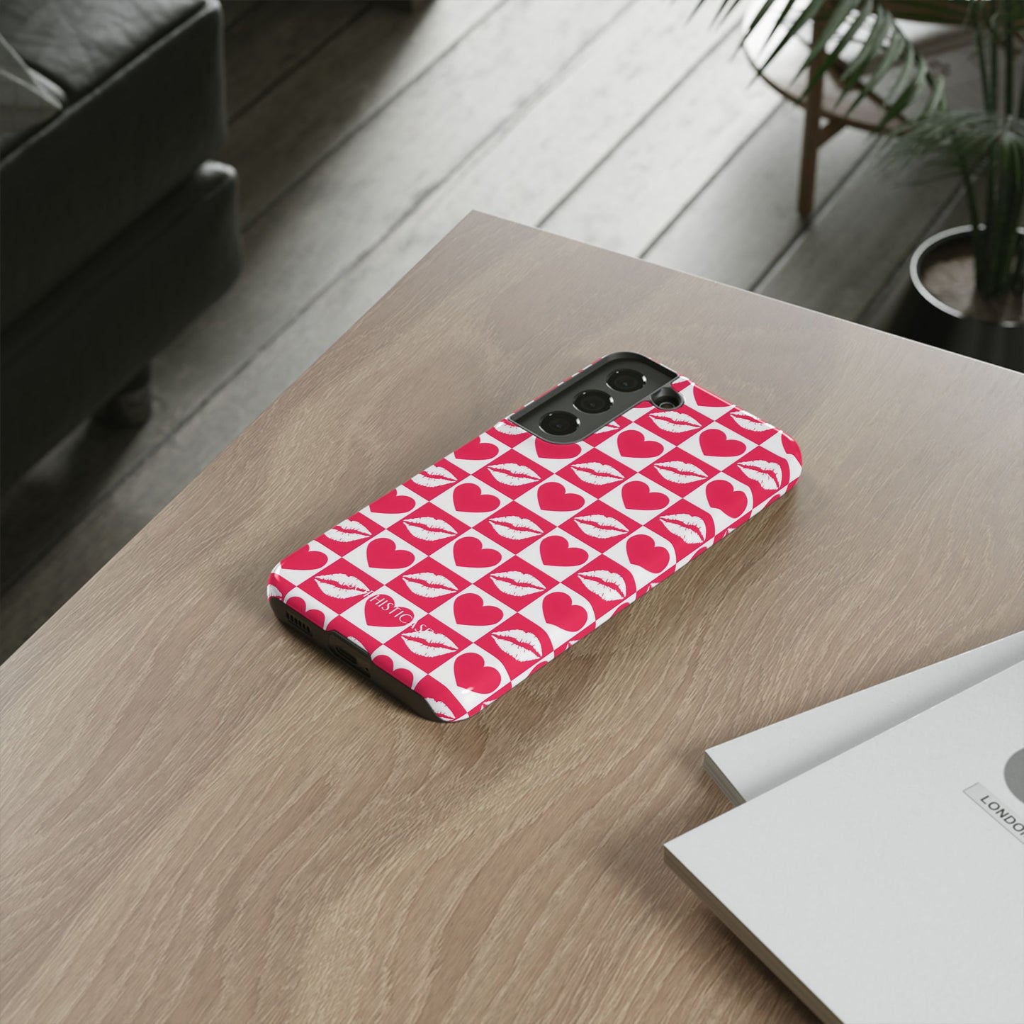 Belle Amie in Hot Pink - Tough Phone Case