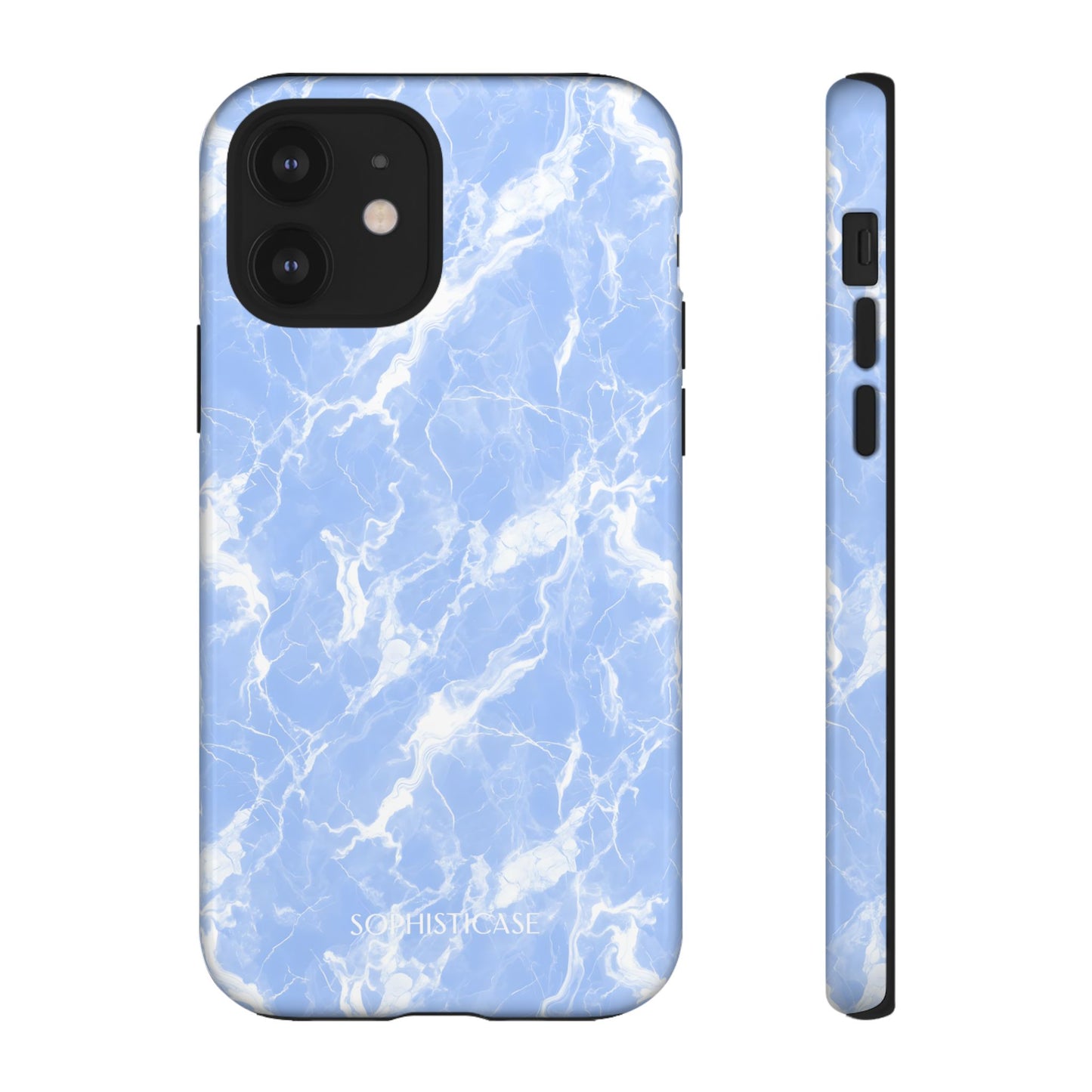 Marble Crush in Blue - Tough Phone Case