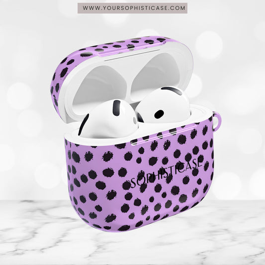 AirPod Cases - Cheetahs and Liars in Purple