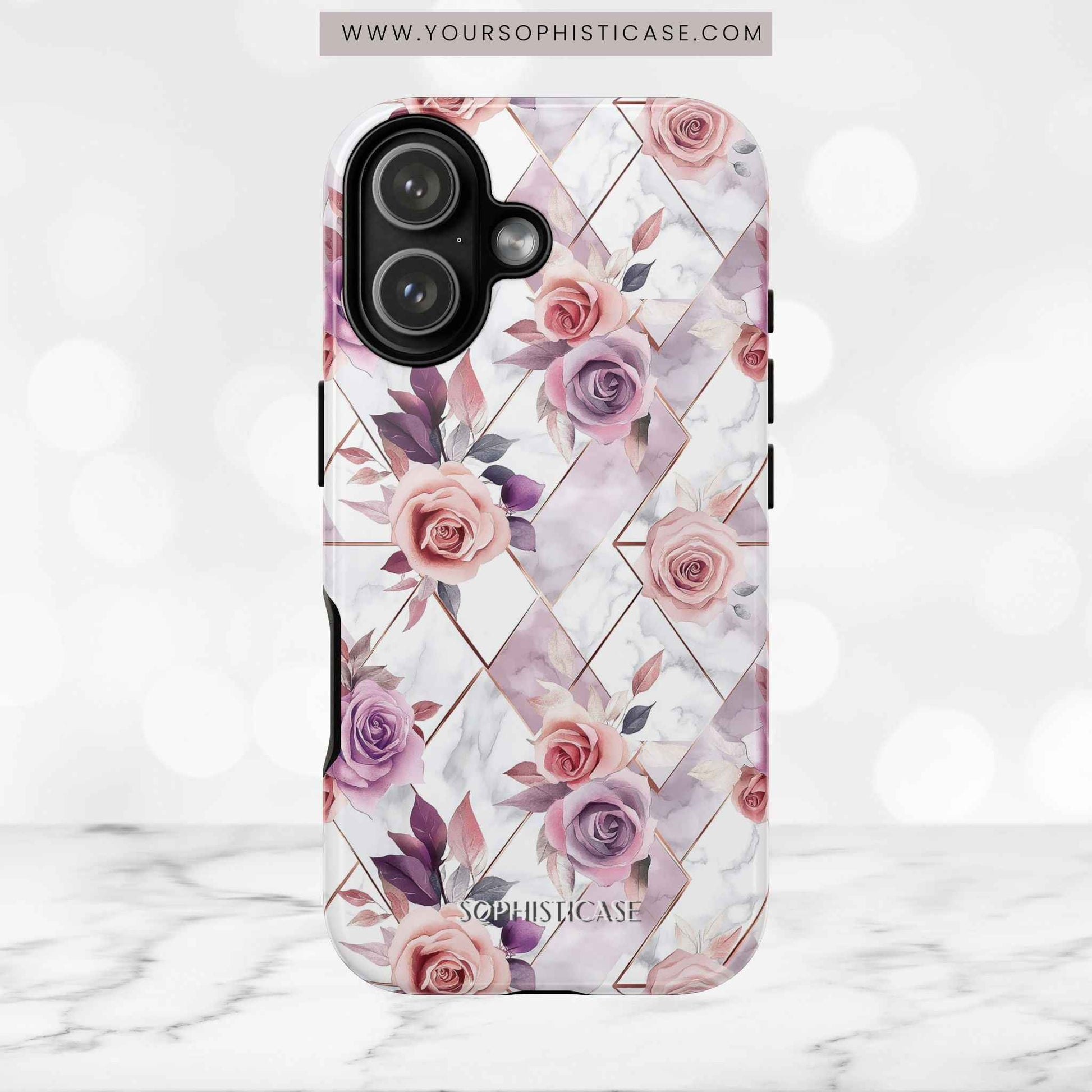 Royal Floral in Blush Manor - Tough Phone Case